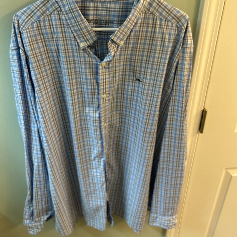 Vinyard vines XXL performance button up